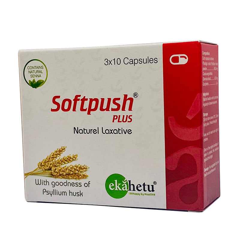 Softpush Plus Natural Laxative Capsule 30'S