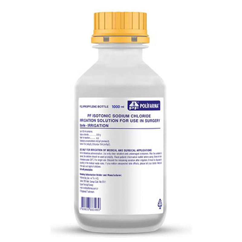 PF 0.9% Isotonic Sodium Chloride Irrigation Solution 1000Ml