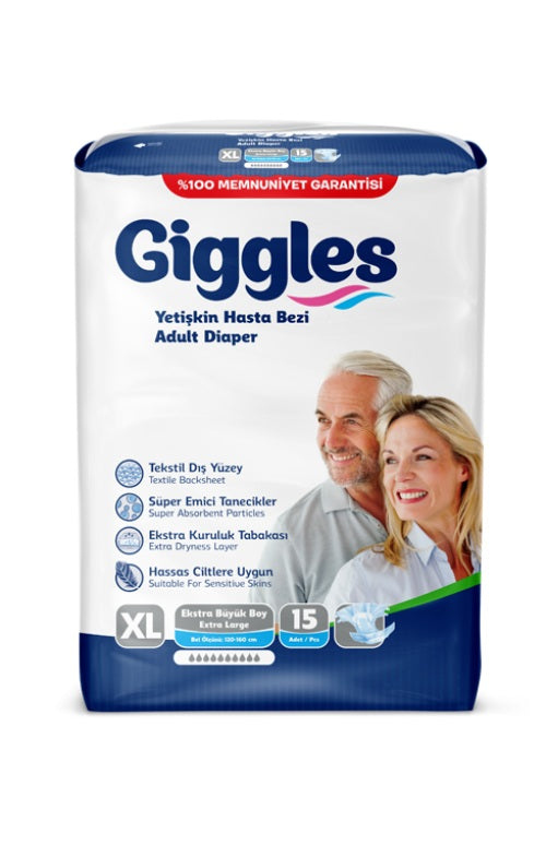 Giggles Adult Diaper XL 15's