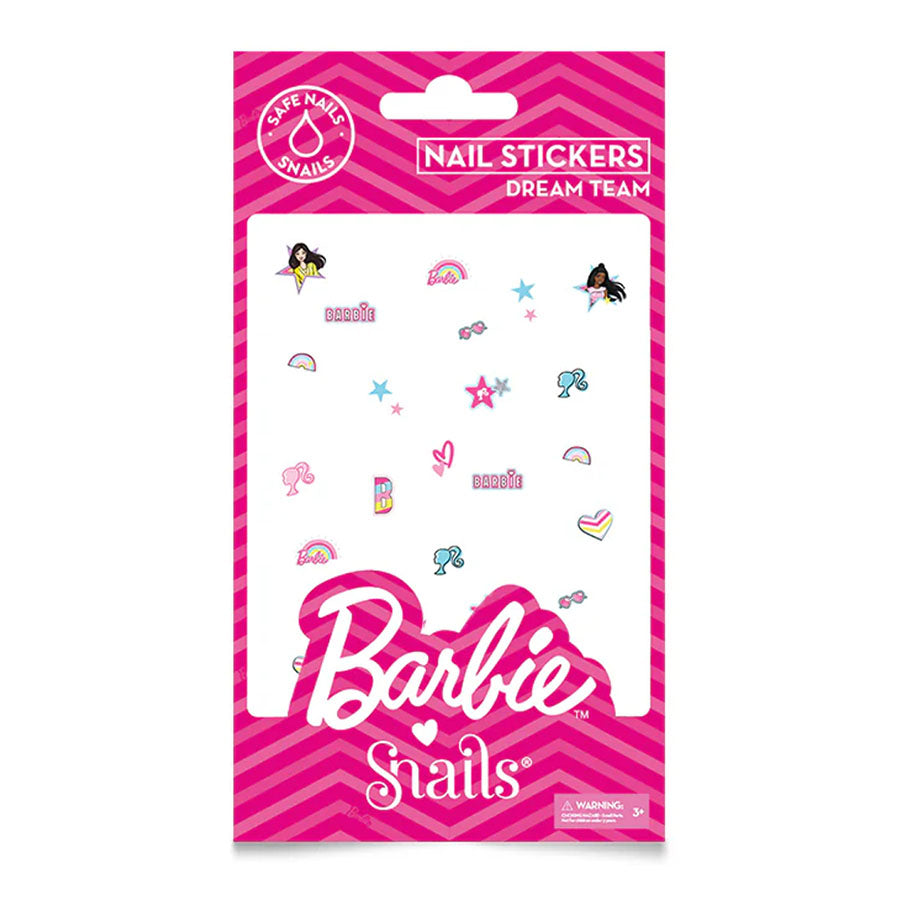 Barbie Snails Nail Stickers - Dream Team