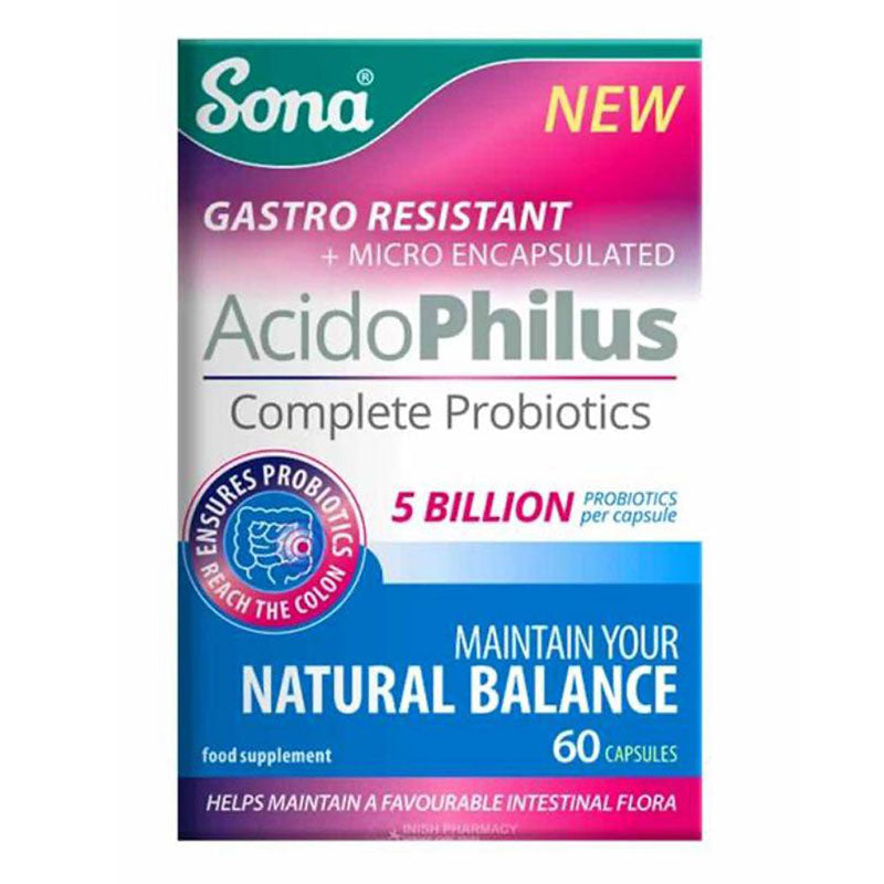 Sona Acidophilus Complete Probiotics Cap 60's