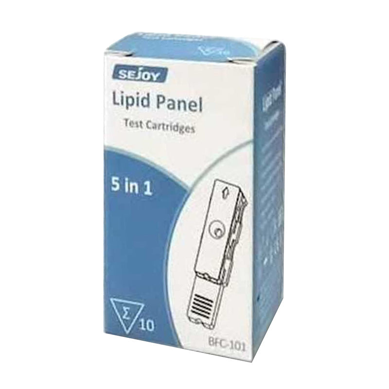 Sejoy Lipid Panel Test Cartridges 10'S
