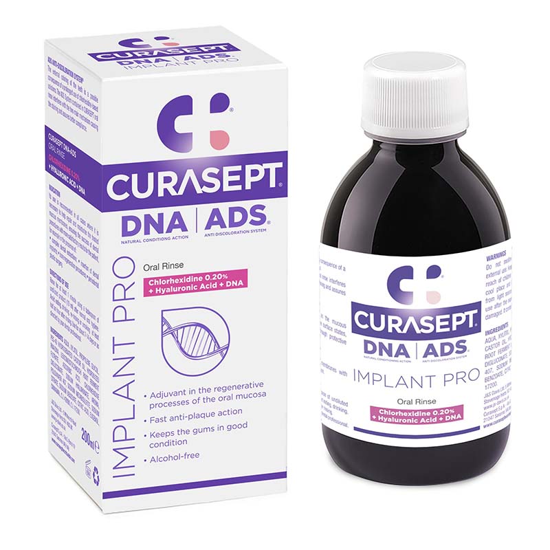 Curasept ADS DNA Implant Pro Oral Rinse - 200ml