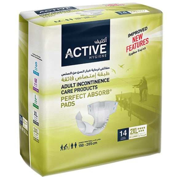 Active Diapers Xxl 14'S