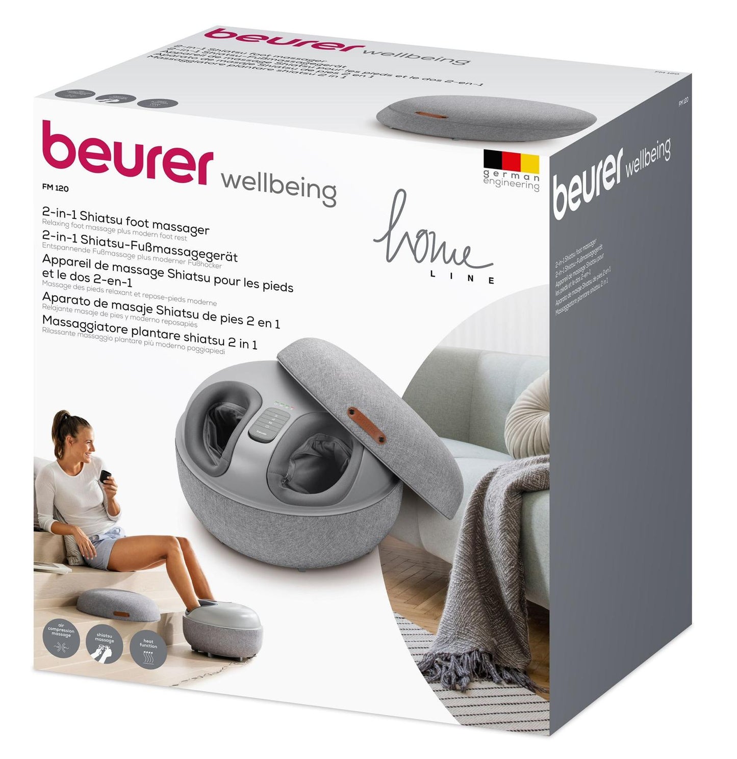 Beurer FM 120 2 in 1 Foot Massager