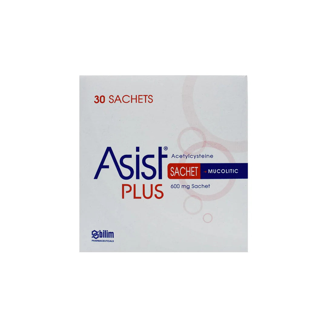 Asist Plus Sachets 600 Mg 30 PC