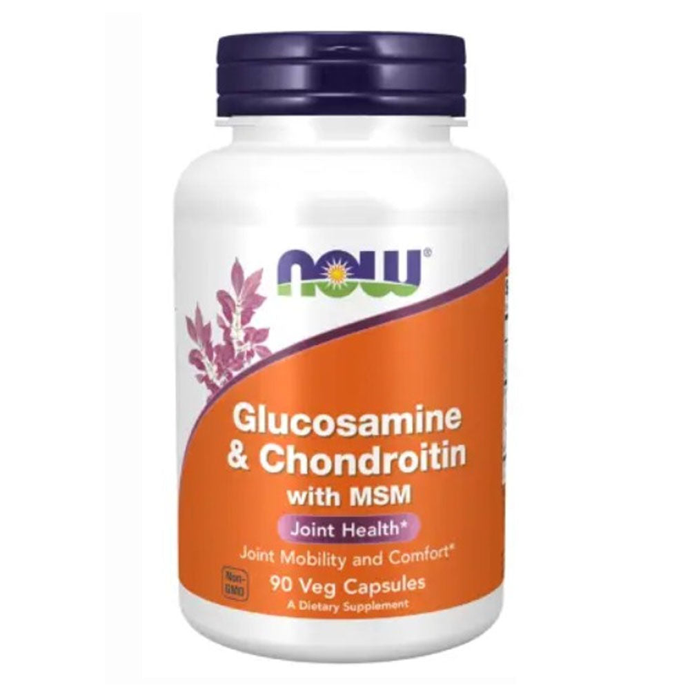 NOW Glucosamine & Chondroitin With MSM Cap 90'S