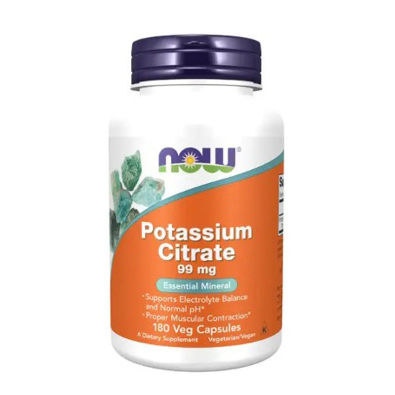 Now Potassium Citrate 99mg Capsules 180's