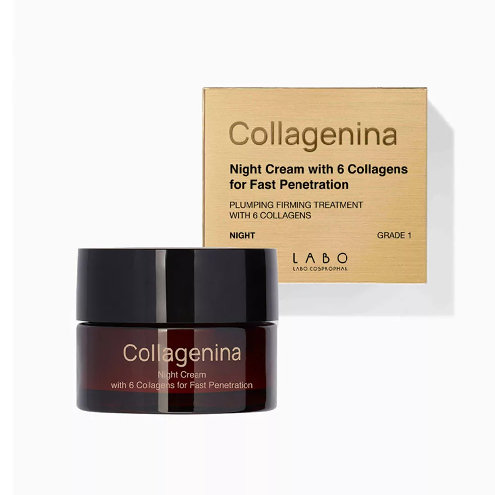 Collagenina Night Cream with 6 Collagens Grade 1 - 50ml