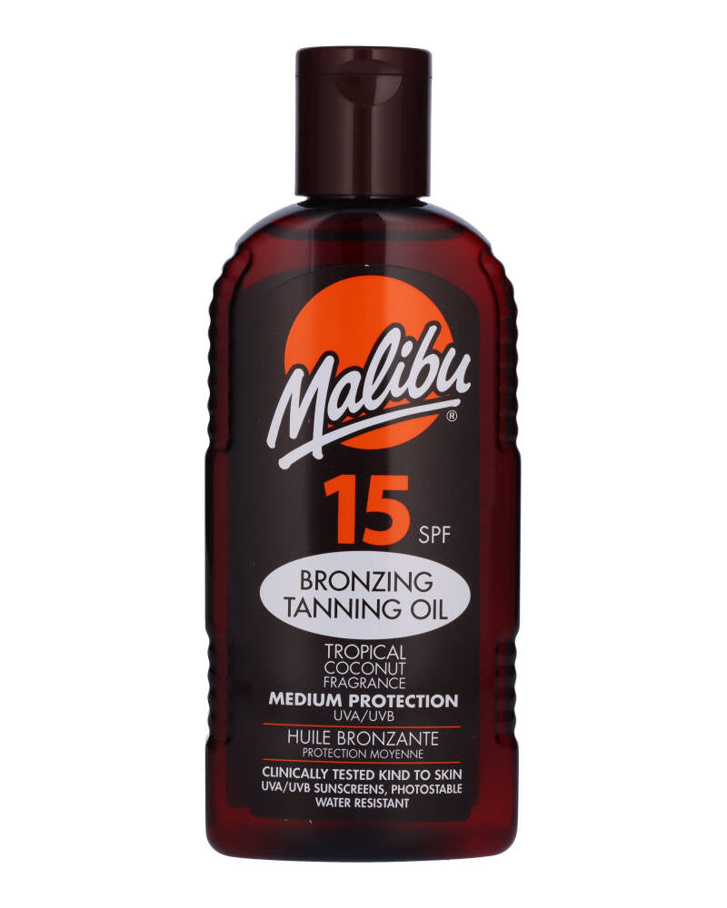 Malibu SPF15 Bronzing Tanning Oil 200ml