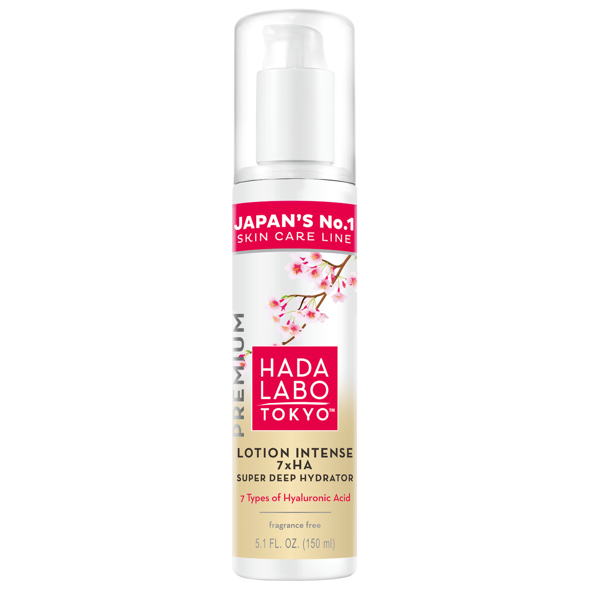 Hada Labo Tokyo Premium 7xHA Super Deep Hydrator Intense Lotion 150ml