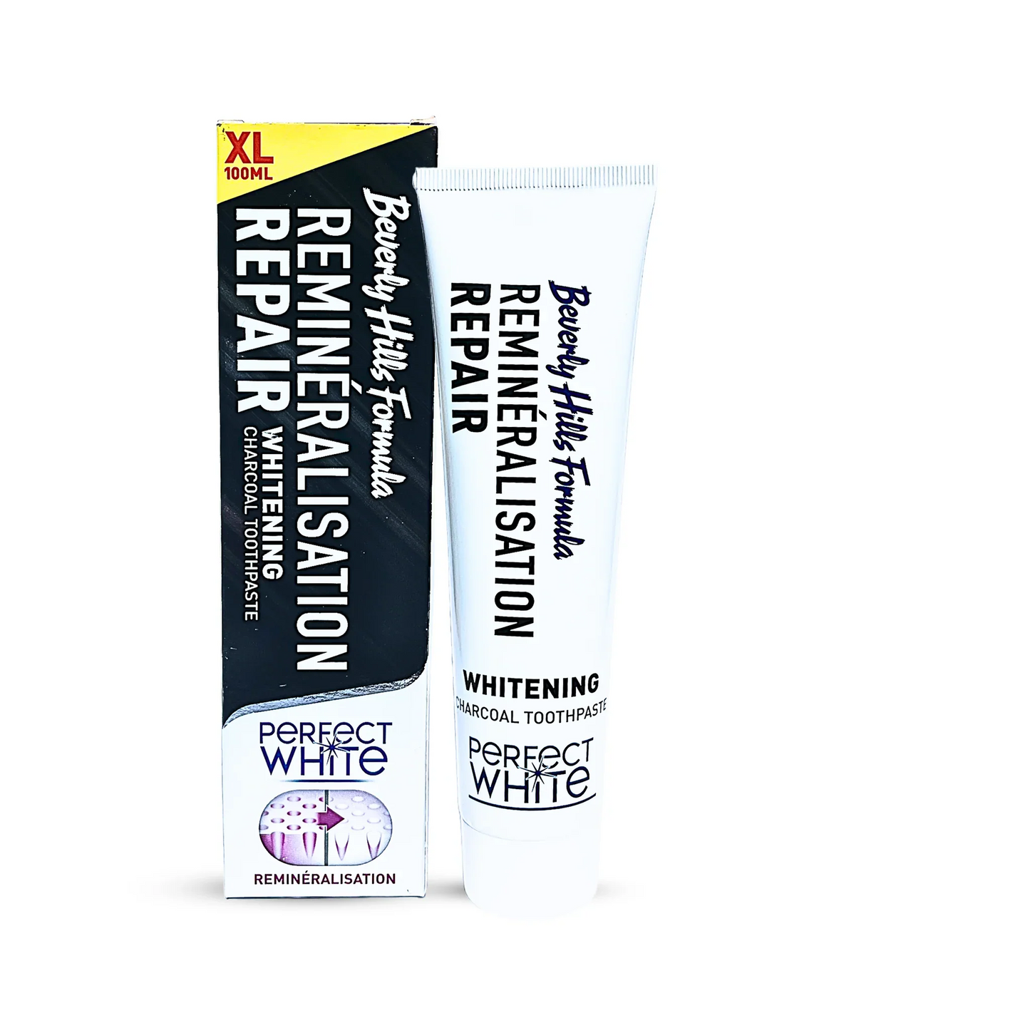 Beverly Hills Formula Natural White Charcoal Teeth Whitening Toothpaste 100 ml