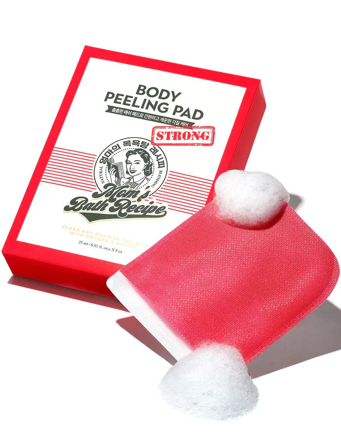 Mom’s Bath Recipe Body Peeling Pad Strong (8ea) 25ml x 8ea