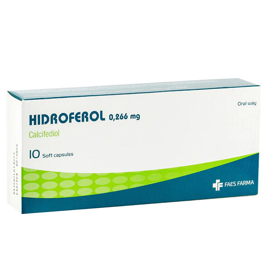 Hidroferol 0.266 mg Capsules 10’s