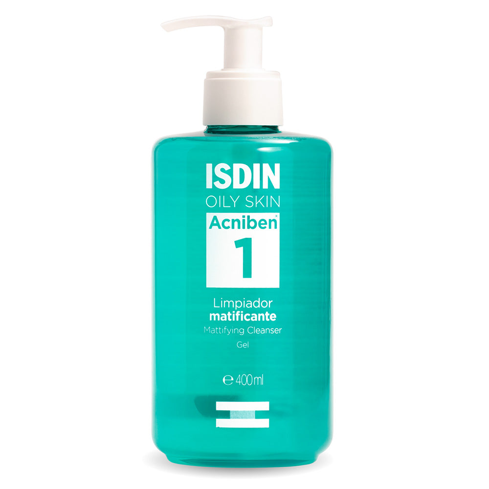 ISDIN Oily Skin Acniben 1 Facial Cleanser Gel 400 ml