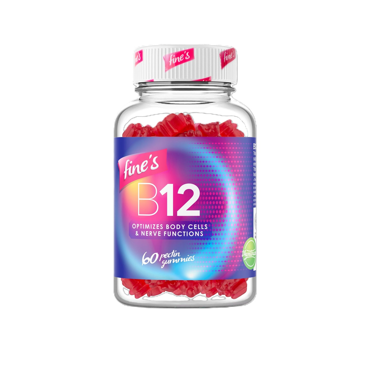 Fine's B12 Sugar Free Gummies 60's
