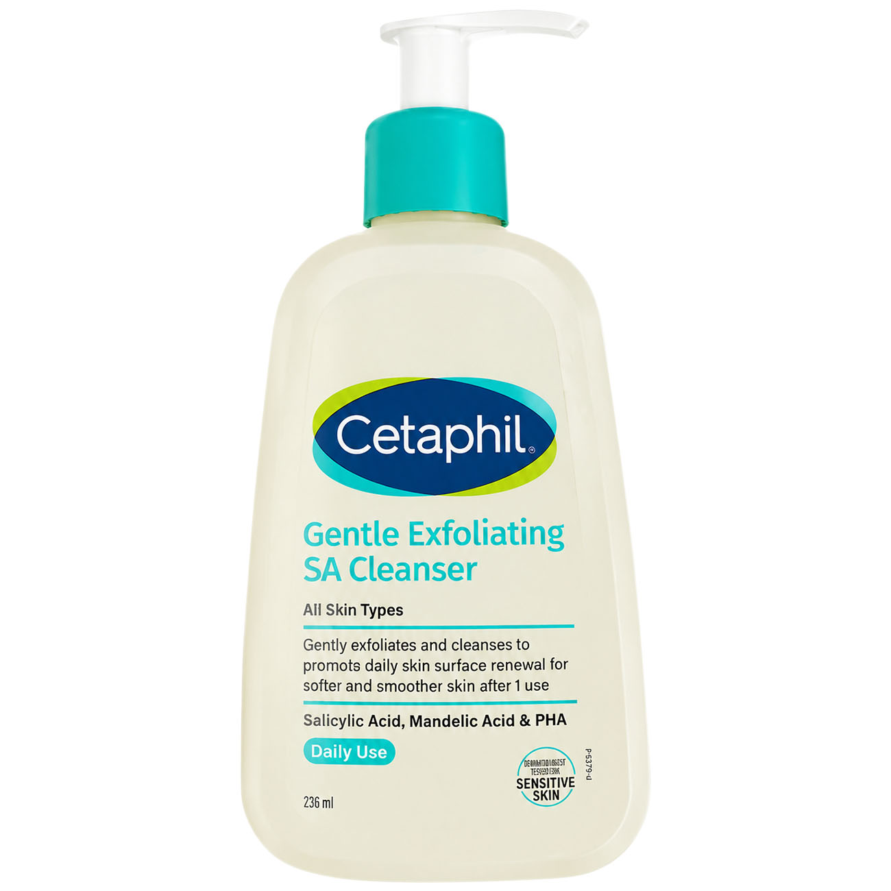 Cetaphil Gentle Exfoliating SA Cleanser, 236 ml