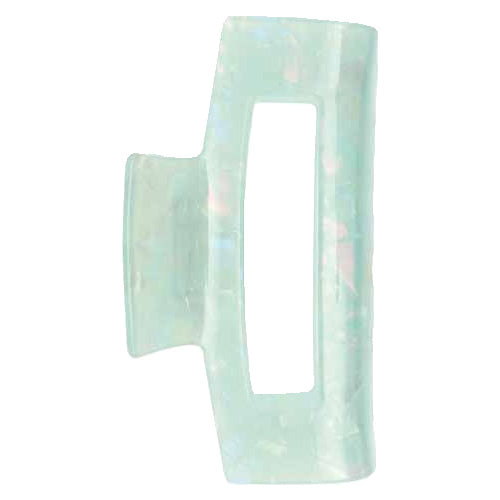 Titania Hair Clip, Squared Acrylic (Light Blue)