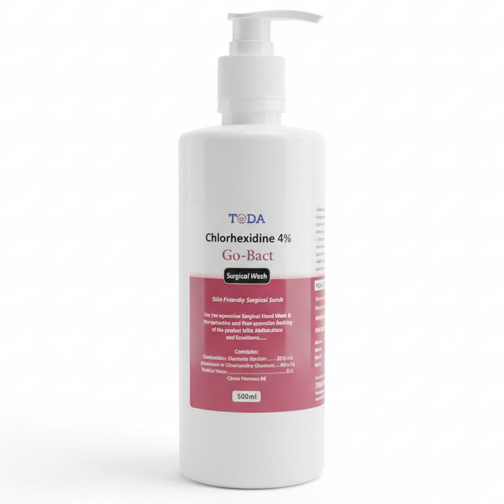 Toda Chlorhexidine 4% Surgical Wash 500 ml