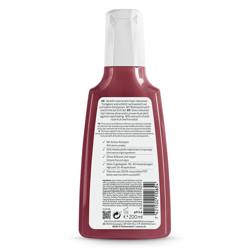 Rausch Colour-Protecting Shampoo With Wild Rose 200Ml