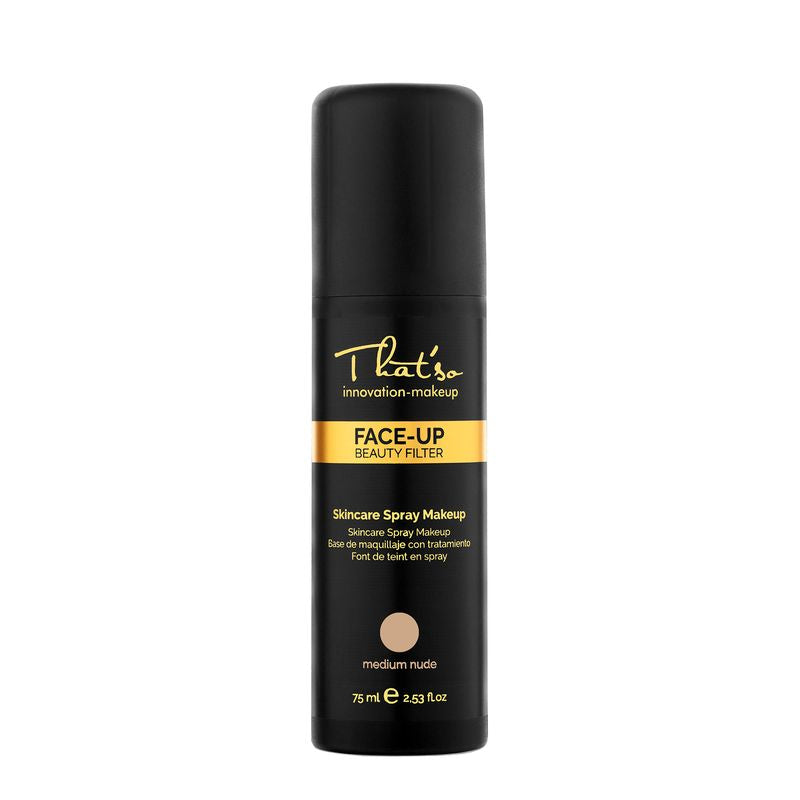 That’s so Face Up Beauty Filler Skin Care Spray Makeup Medium Nude 75 ml
