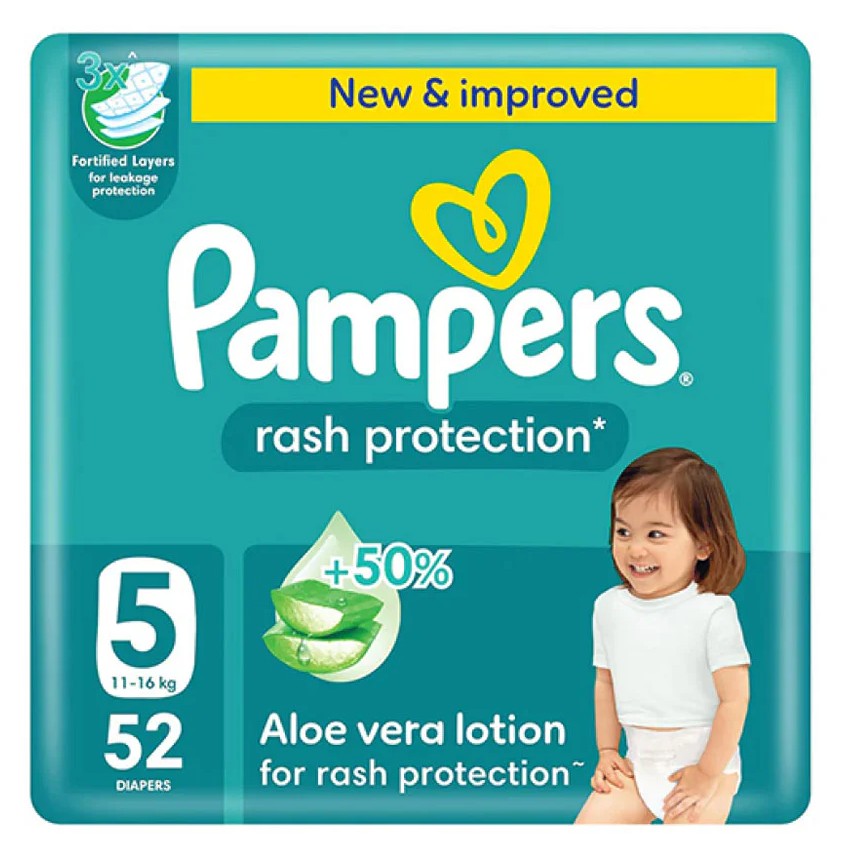 Pampers ML Diapers Size 5 52's