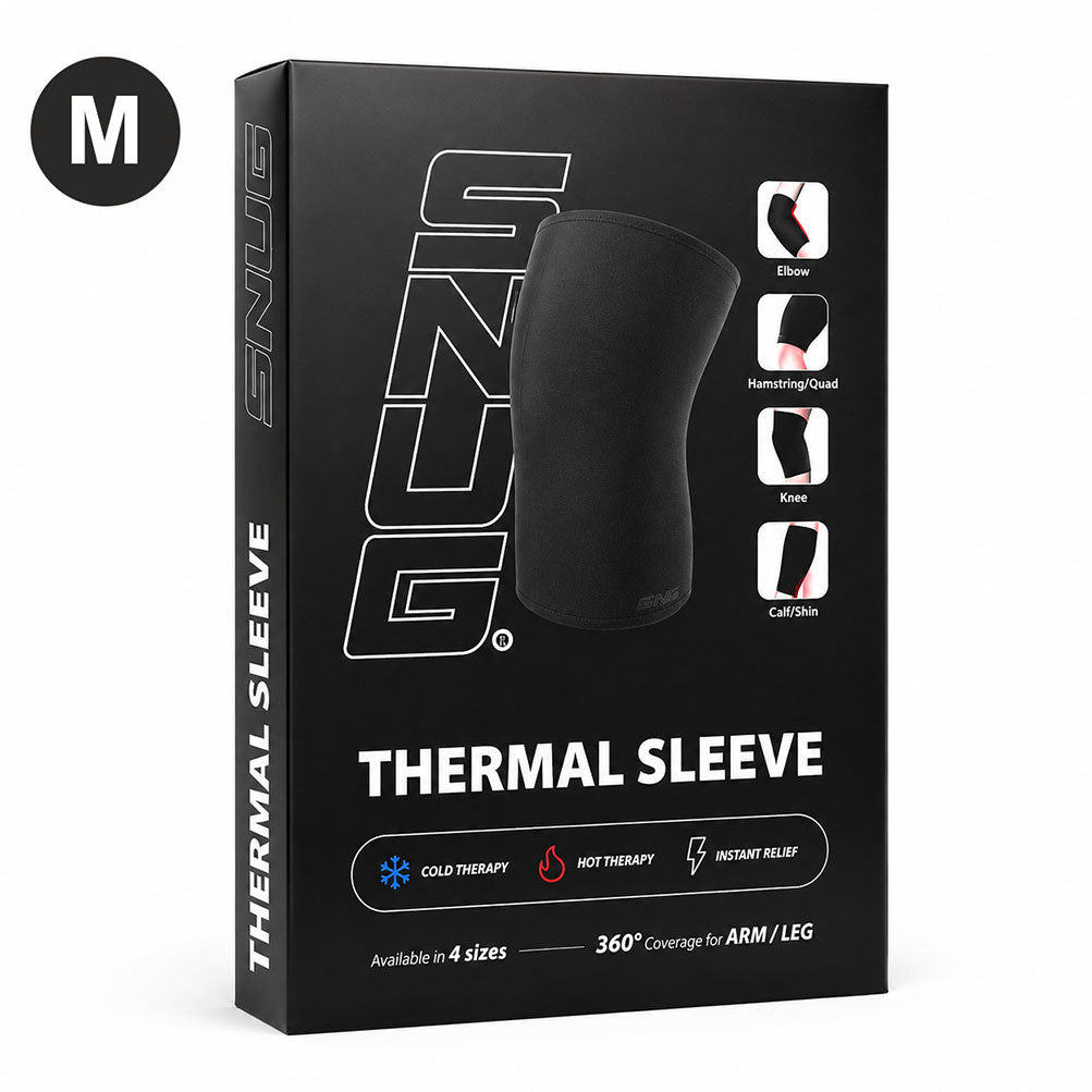Snug Gel Thermal Sleeve for Knee, Elbow, Quad & Shin M