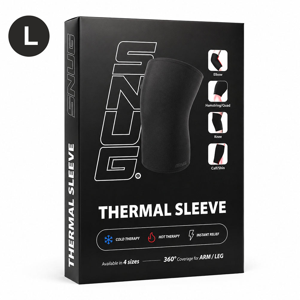 Snug Gel Thermal Sleeve for Knee, Elbow, Quad & Shin L