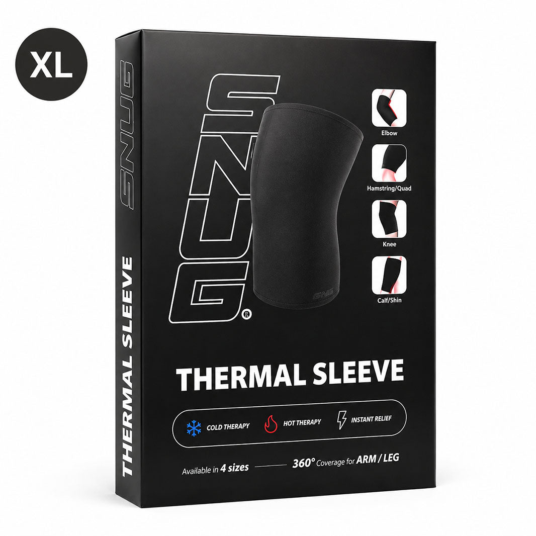 Snug Gel Thermal Sleeve for Knee, Elbow, Quad & Shin XL