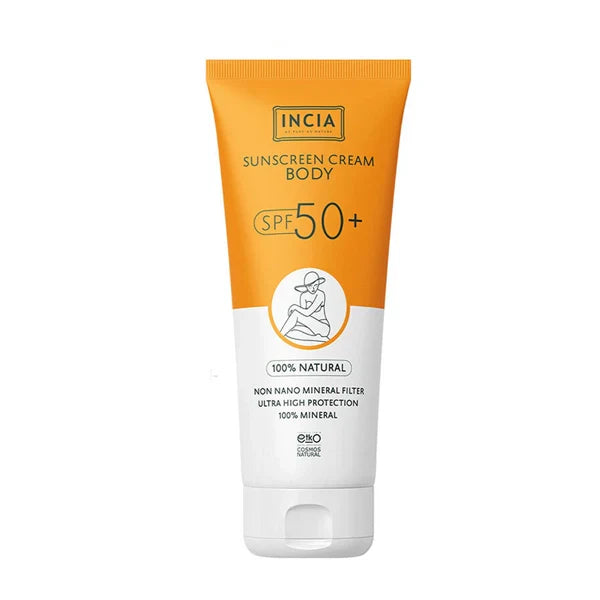 Incia Body Sunscreen Cream SPF50+ 150 mL