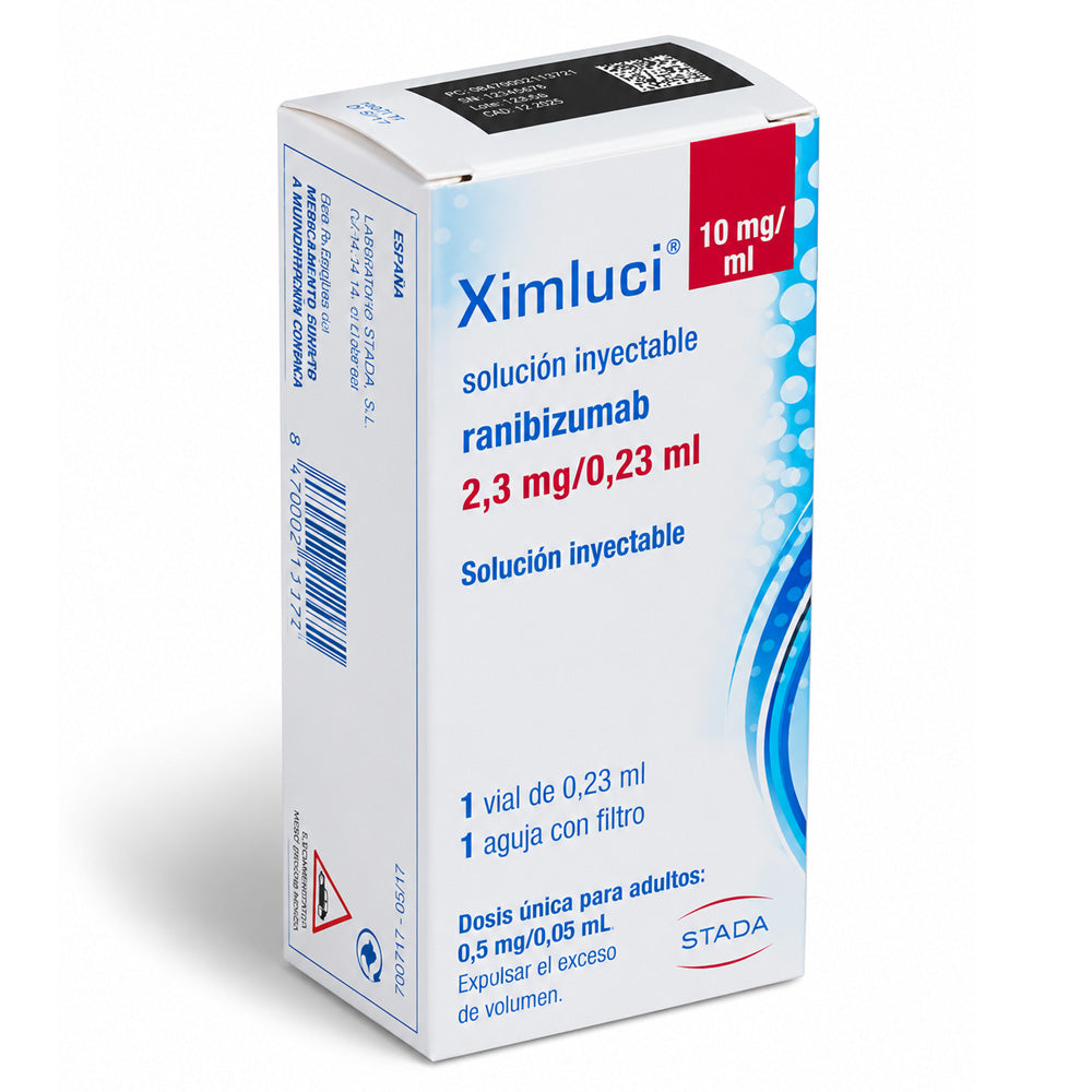 Ximluci 10 mg/mL Solution for Intravitreal Injection, 0.23 mL Sterile Solution + Filter Needle