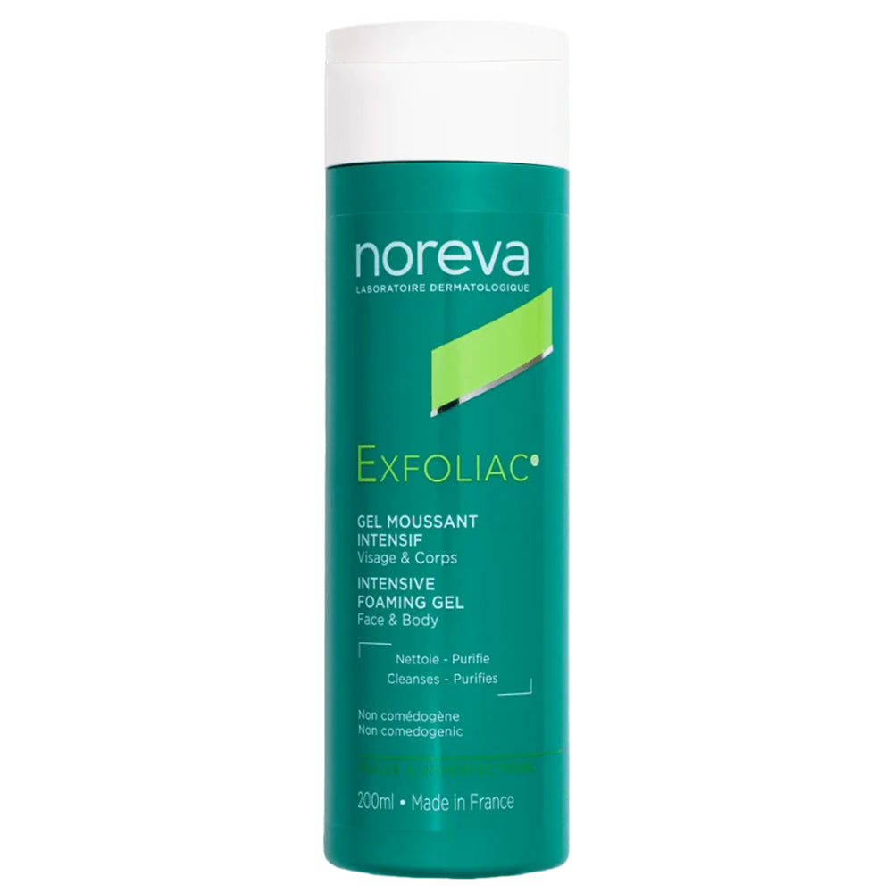 Noreva Exfoliac Intensive Foaming Gel Face & Body 200 mL
