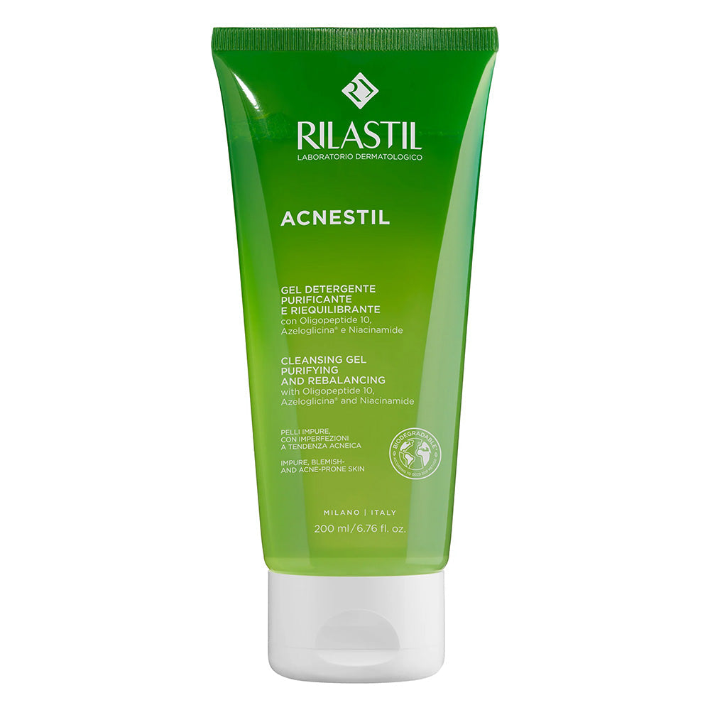 Rilastil Acnestil Purifying & Rebalancing Cleansing Gel 200 mL