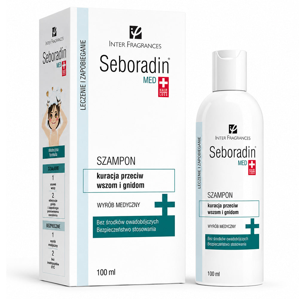 Seboradin Shampoo Treatment for Lice & Nits 100 mL