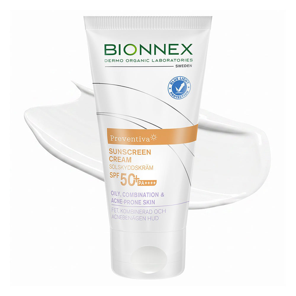 Bionnex Preventiva Oily, Combination & Acne-Prone Skin Sunscreen Cream SPF 50+ 50 mL