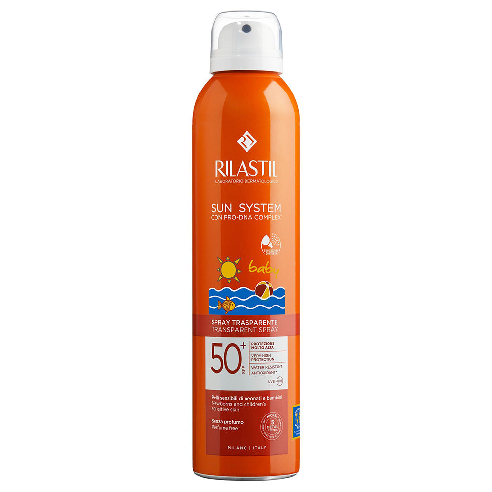 Rilastil Sun System Baby Transparent Spray SPF 50+ 200 mL