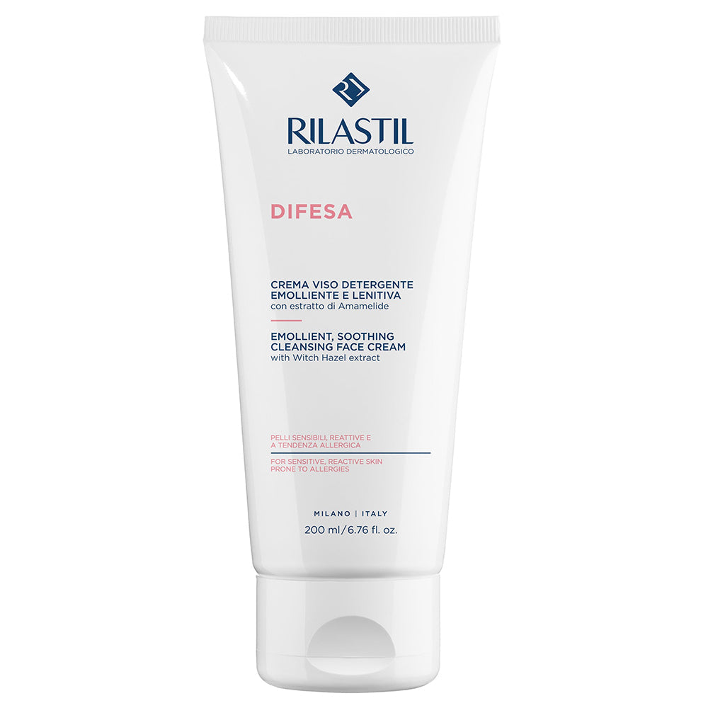 Rilastil Difesa Emollient Soothing Cleansing Face Cream 200 mL