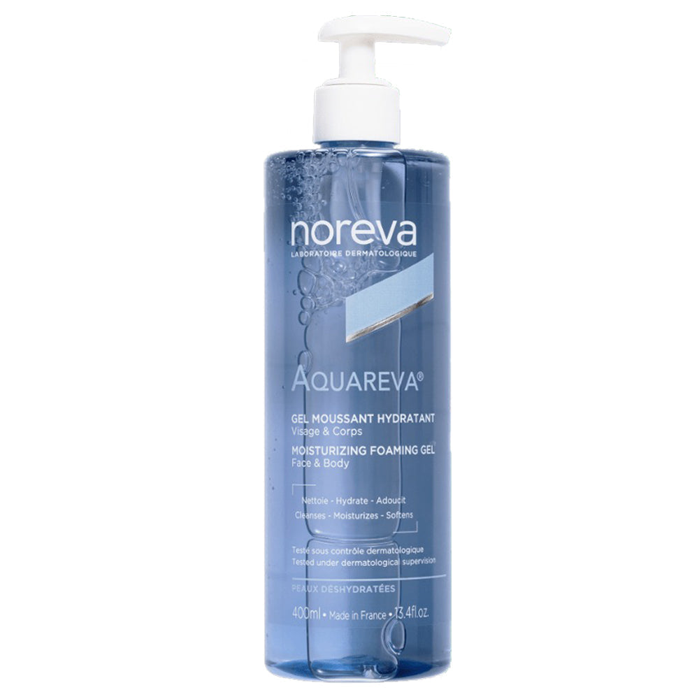 Noreva Aquareva Moisturizing Foaming Gel Face & Body 400 mL