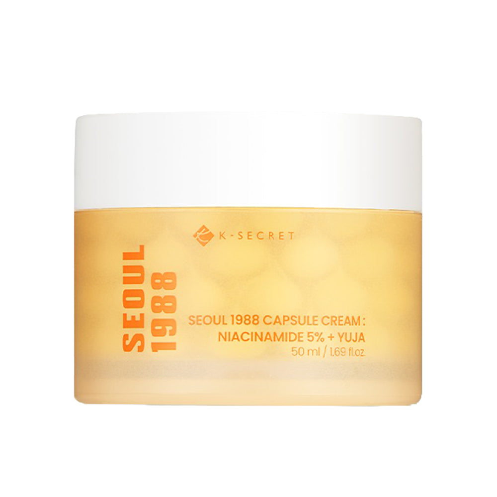 K-Secret Seoul 1988 Capsule Cream: Niacinamide 5% + Yuja 50 mL