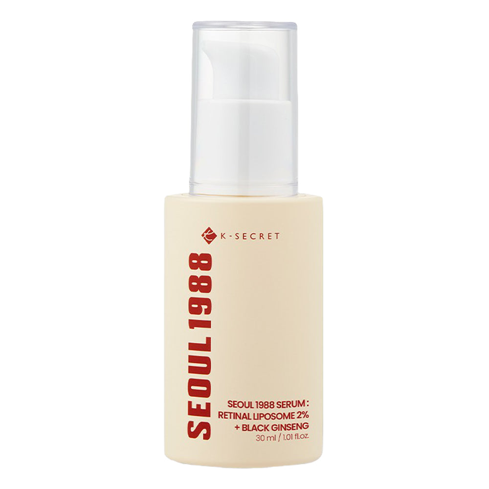 K-Secret Seoul 1988 Serum: Retinal Liposome 2% + Black Ginseng 30 mL