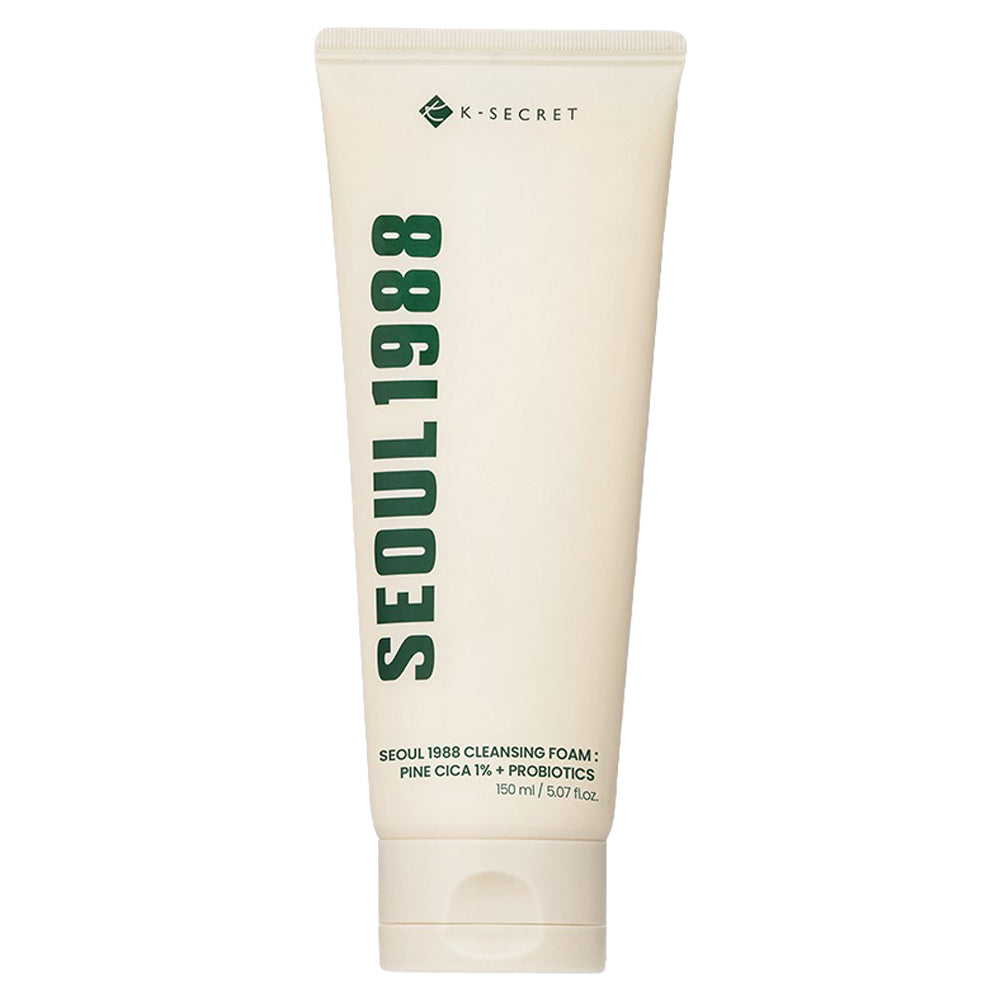 K-Secret Seoul 1988 Cleansing Foam: Pine Cica 1% + Probiotics 150 g