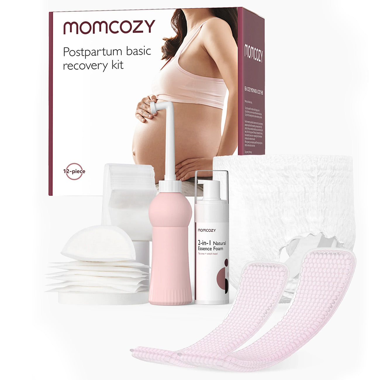 Momcozy Postpartum Basic Recovery Essentials Kit