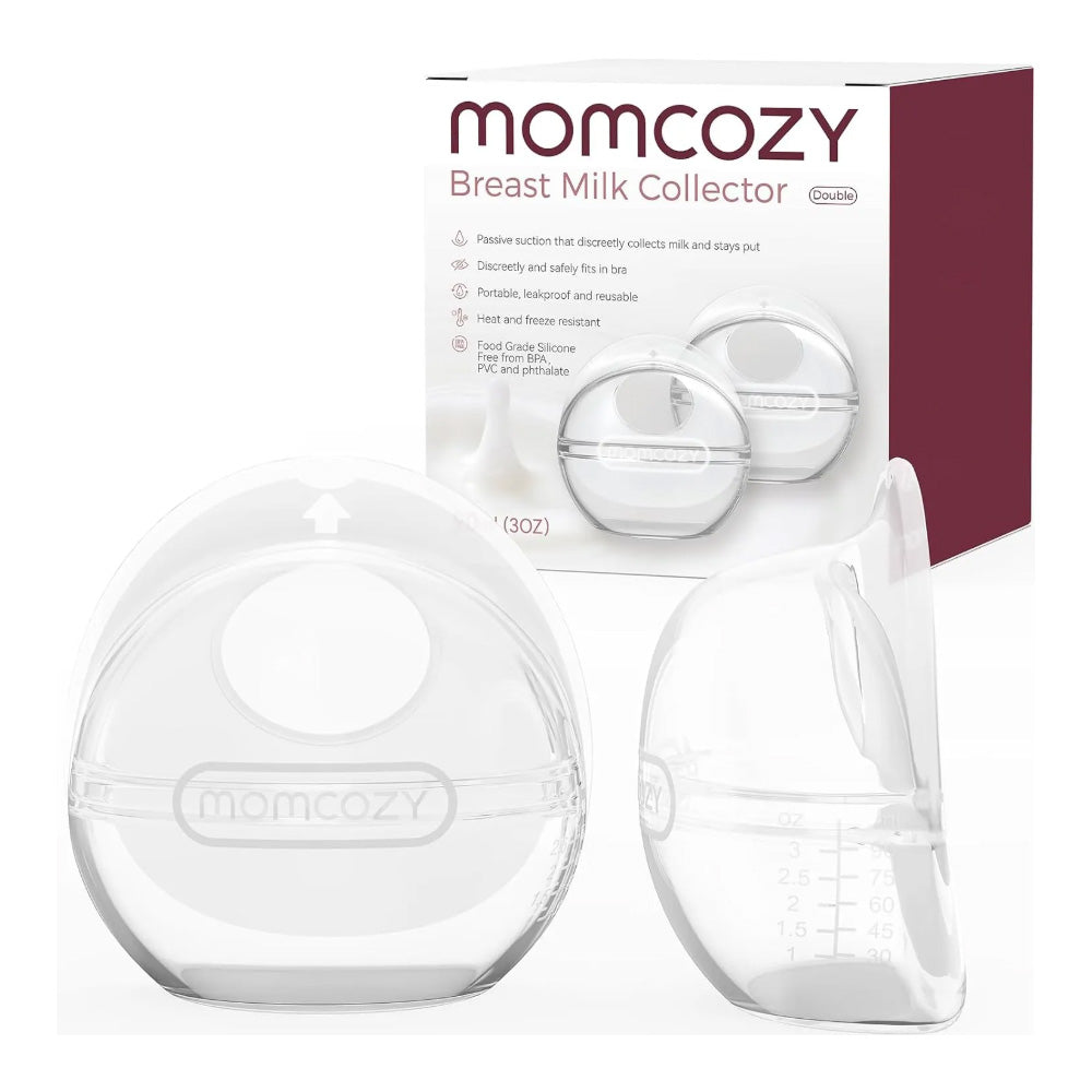 Momcozy Reusable Breast Milk Collector (Double)