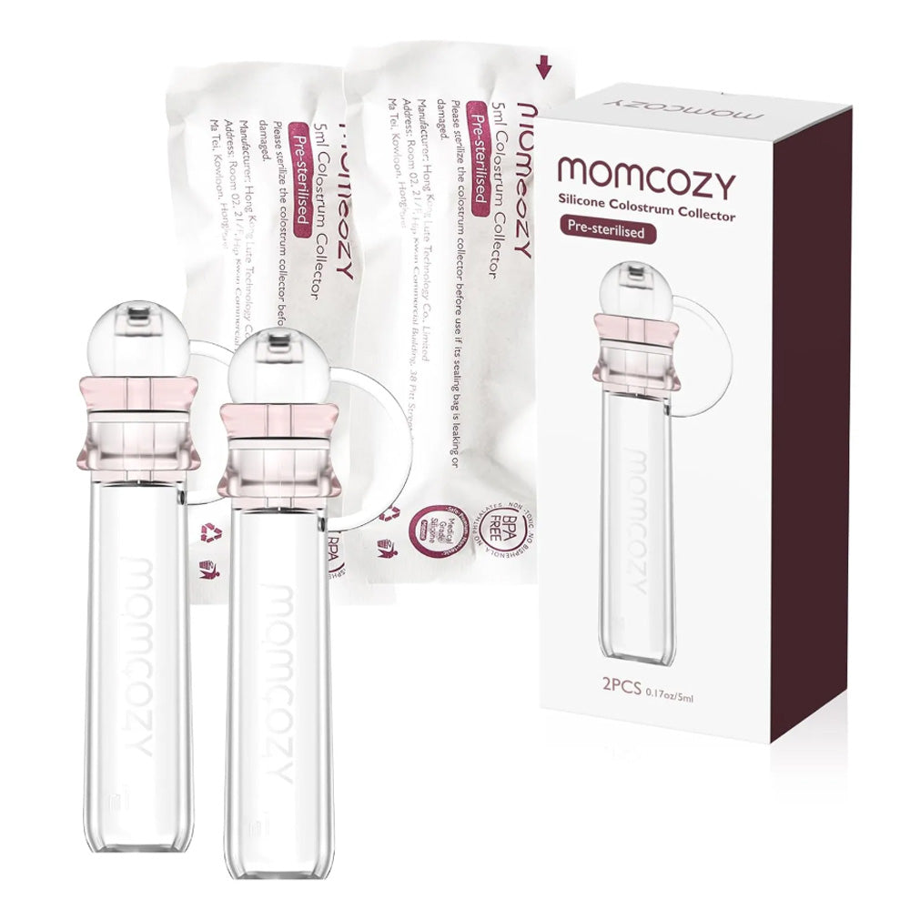 Momcozy Silicone Colostrum Reusable Breast Milk Collector 2 S