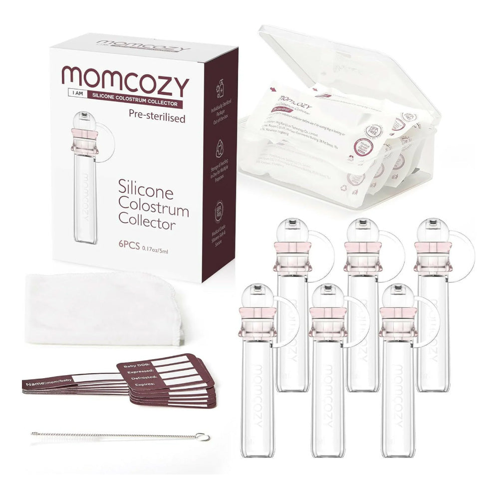 Momcozy Silicone Colostrum Reusable Breast Milk Collector 6 S