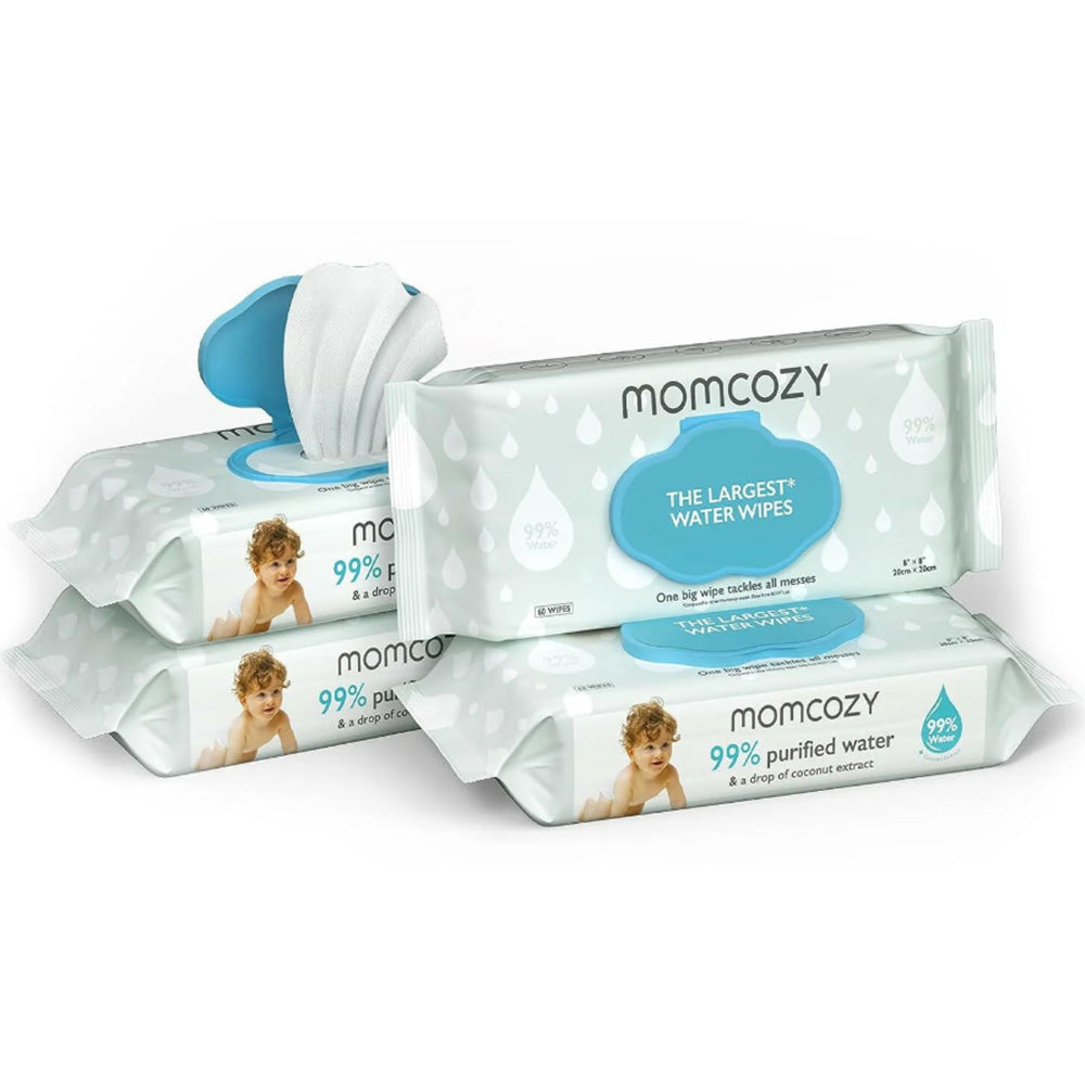 Momcozy Water Baby Wipes 60 S