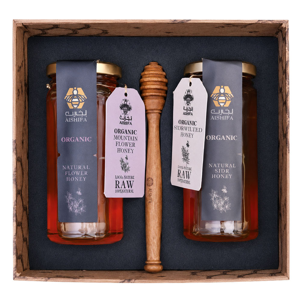 Lujain Organic LuJain Honey Box 2x300g