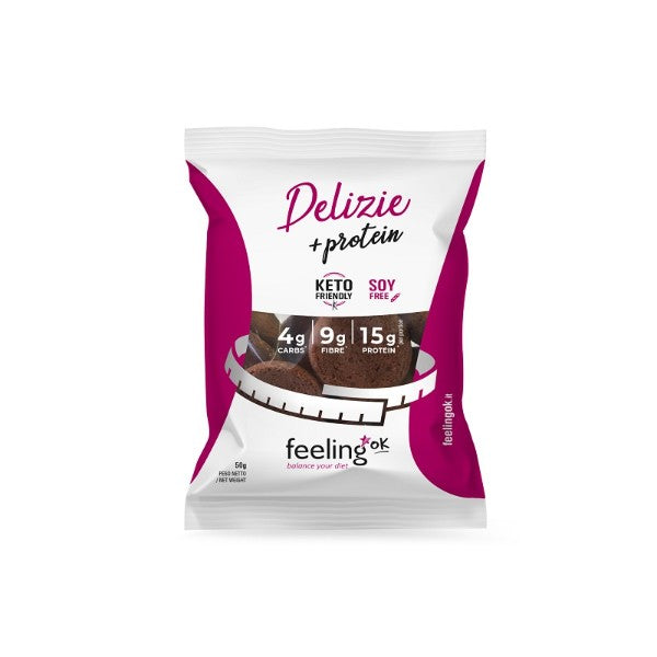 Feeling Ok Protein Cacao Mini Cookie 50G