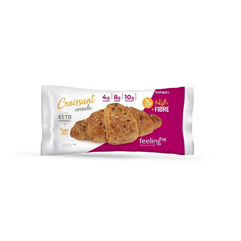 Feeling Ok Protein Salty Croissant Cereals 50G