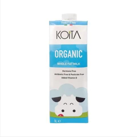 Koita- Organic Whole Milk With Vitamin A&D3 1L